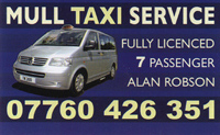 Mull Taxi Service: Tobermory, Isle of Mull